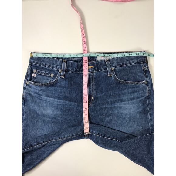 AG Jeans Ex Boyfriend Slim Distressed Women's 32 Capsule Everyday Casual Easy - Picture 8 of 9